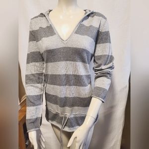 Point Zero stripped hoodie